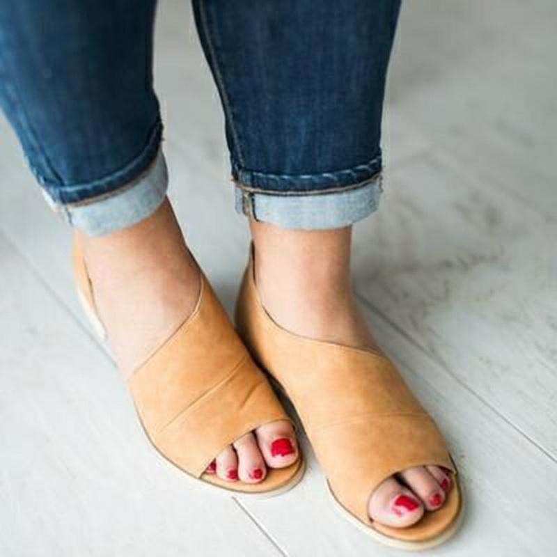 Chic Summer Women Sandals With Sexy Side Open Design And Casual Elegance