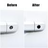 4Pcs Car Door Lock Keyhole Protector Stickers Auto Lock Protection Decoration Decal Carbon Fiber Decor Accessories for BMW