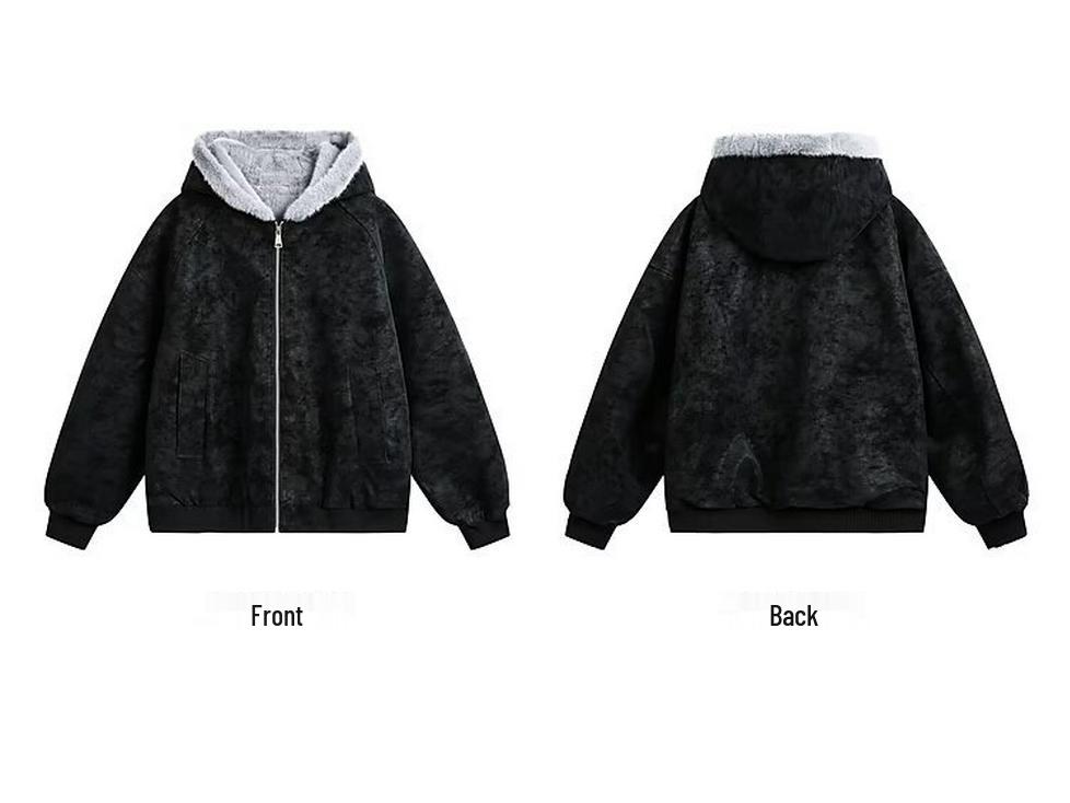 2025 Autumn/Winter Cool Men's Jacket - Trendy High Street Hong Kong, Japanese Harajuku, Korean Style Loose Fit