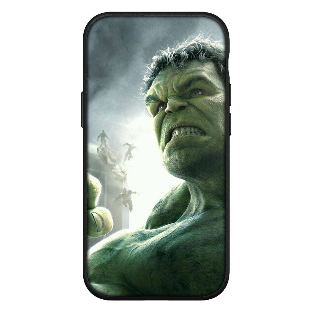 Cover for iPhone 16 15 Xiaomi Redmi Note 14 13 12 11 Pro Max X 8 9 16e Samsung Galaxy S25 S24 S23 Moto G54 G75 G45 OPPO Huawei Hulk Marvel Phone Case