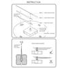 Quiet Quartzs Clock Movement Mechanism with Long Shaft Thread Motor and Metal Hands Kits for Clock Crafting Projects