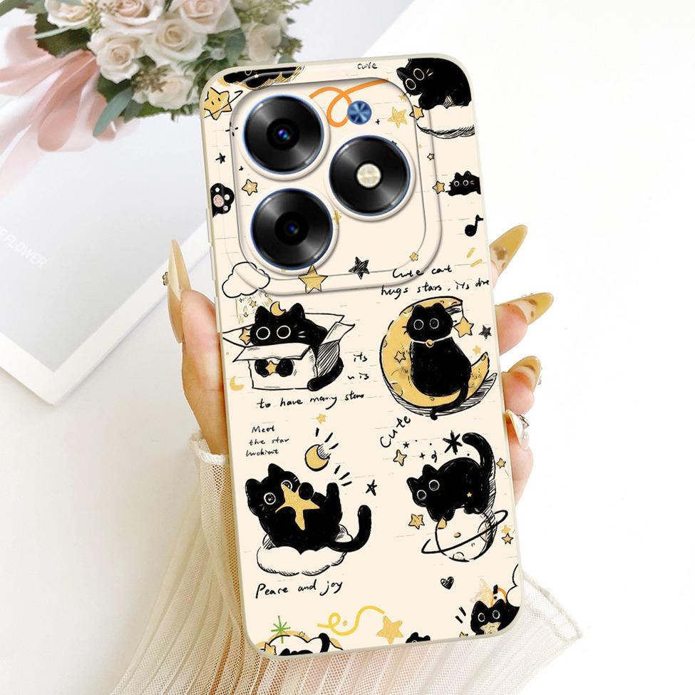Casing For ITEL S23 Plus Cover Fashion Cartoon Cute Funny Painted Silicone Funda For ITEL S23+ S681LN Phone Case