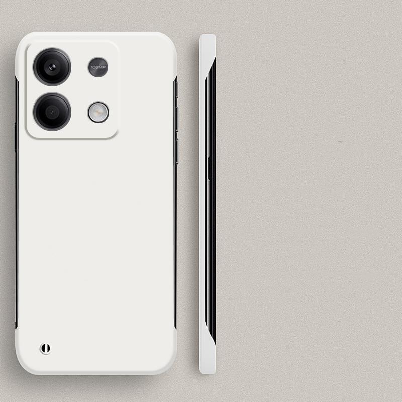 Solid Color Slim Frameless Phone Case For Xiaomi Poco X6 M4 Pro Redmi Note 14 Pro 13 Pro+ 12 Pro Heat Dissipate Shockproof Cover