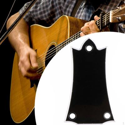 Gitarrenstab Abdeckplatte Elektrische Halsplatte, Robust, Ersatz Zubehör Verbindungsteile für