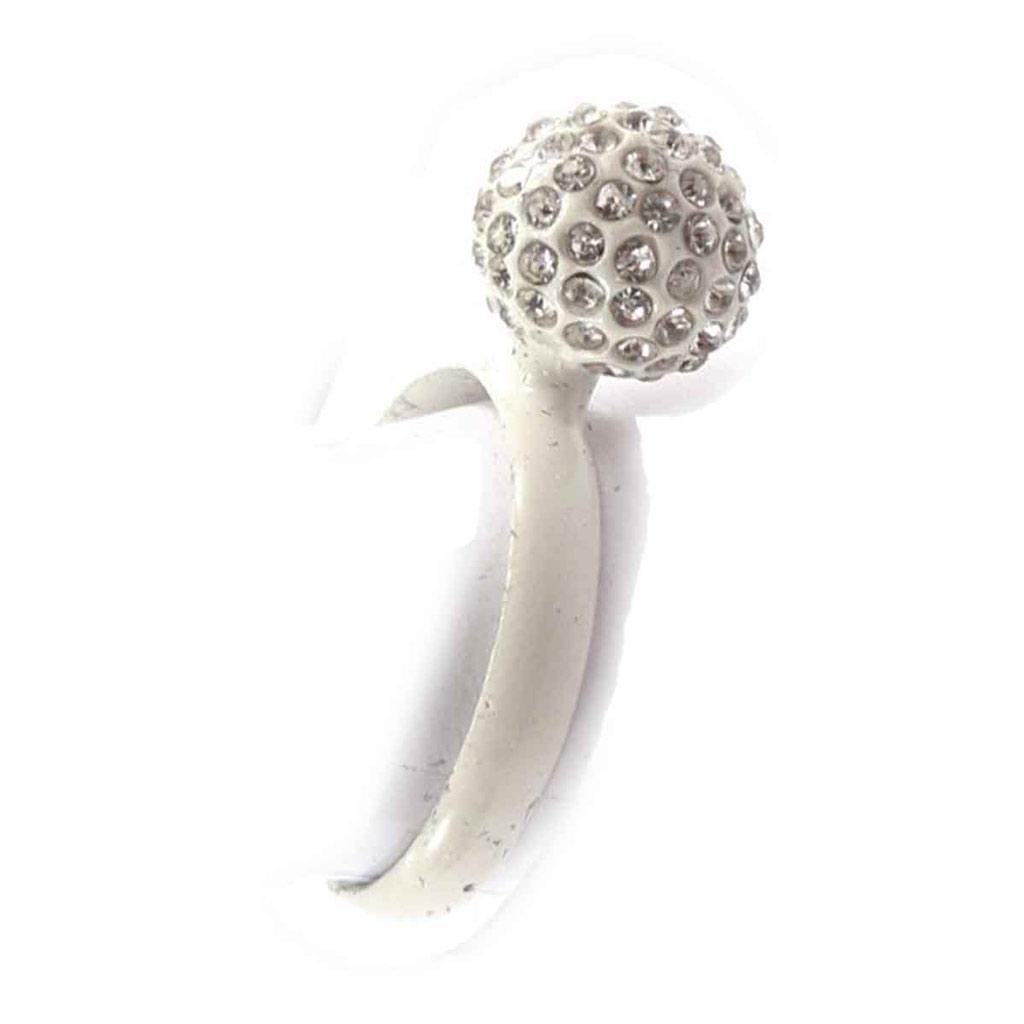 Les Trésors De Lily [J8044] - White 'Sissi' Ring