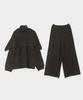 MAISONLEHAR Floating Knit Set (Round Neck Knit + Pants + Neck Warmer) 4 Colors