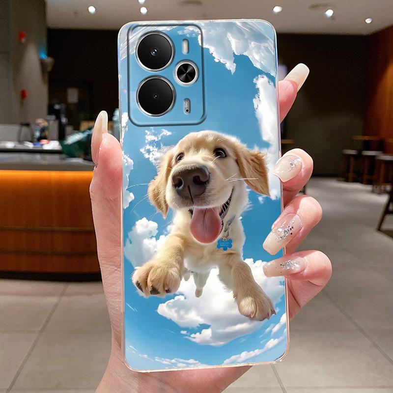 Hülle Für Realme 14 5G 14T 2025 Handyhülle Luxus Drache Niedlich Cool Jungen Mädchen Weiche Abdeckung Realme14 Realme14T Transparente Hüllen