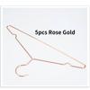 5pcs Nordic Minimalist Style Golden Hangers Clothing Store High-end Hangers Home Bedroom Drying Racks Clothes Hanger Pants Racks