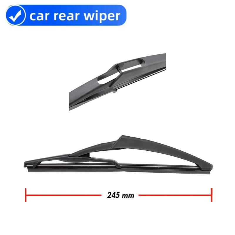 Car Rear Wiper Blades Back Window Wipers Arm For Mini Cooper R56 Hatchback (2007-) 245mm Auto Windscreen Blade Accessories rear wiper