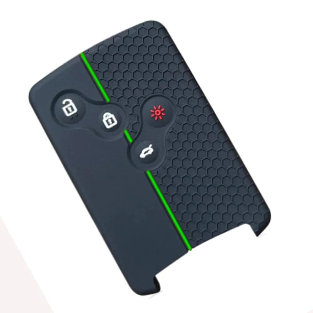 

Silicone Car Key Cover Case For Renault Megane 2 3 Clio Scenic Duster Kaptur Danilo Nema Fluence Captur Logan Laguna Zoe Koleos