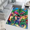 Cartoon dragon image Dragon Ball anime game rug, suitable for game rooms, bedrooms, living rooms, sofas, and other home décor;