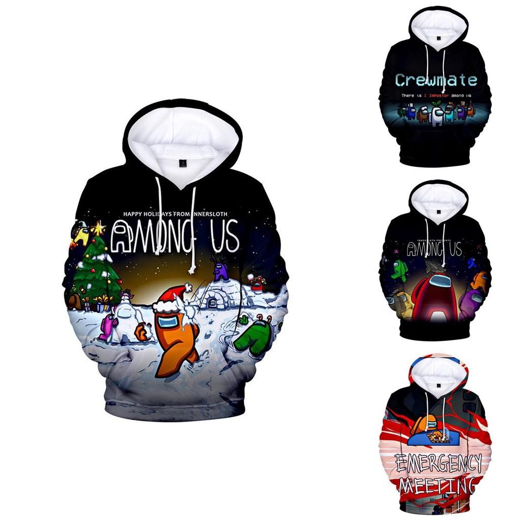 Among Us Unisex Hoodie Sweatshirt For Casual And Sports Activities