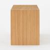 MUJI Furniture 44cm W x D x 19cm Product Suitable for Clothing Storage Wall-Mounted Box, Oak, 15.5cm H, Number 44505038,
