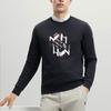 New FILA Sweatshirts Men's Legend Blue F11M341205F-NV