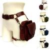 Retro PU Leather Small Square Shoulder Bag - Women's Crossbody, Waist, Motorcycle Style