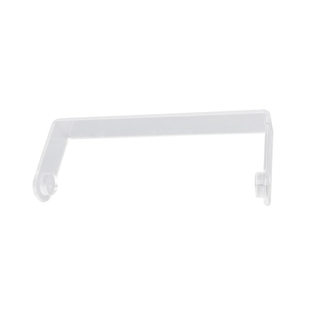 Acrylic Paper Towel Holder Under Cabinet Self Adhesive Paper Towel Rack Kitchen Roll Dispenser For Kitchen Bathroom