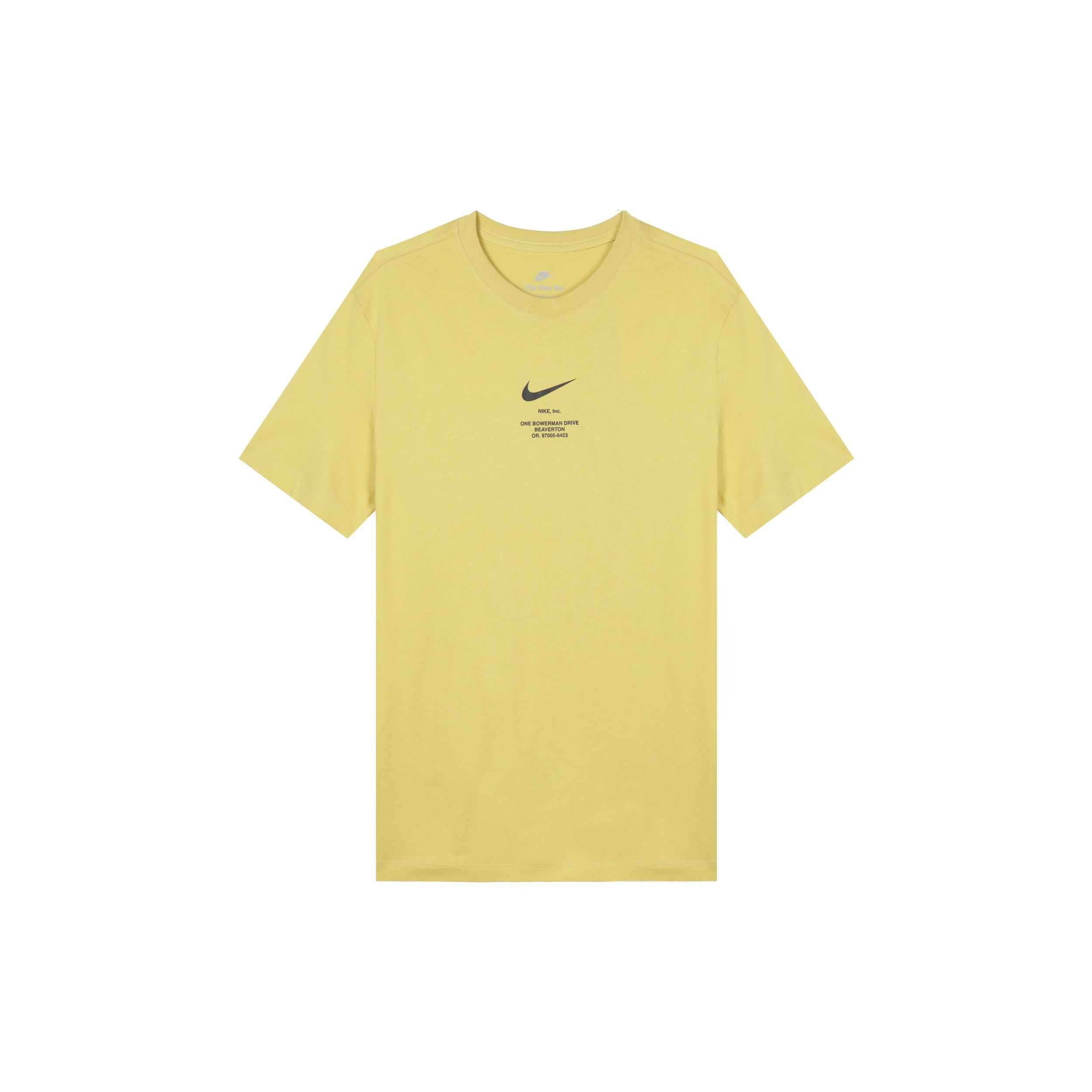 Nike Swoosh Sportswear Nike Sportswear NSW T-Shirt Yellow Men s DZ2882-700 S