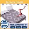 Waterproof Mattress Cover With Soft Polyester And Deep Fit For Comfort**