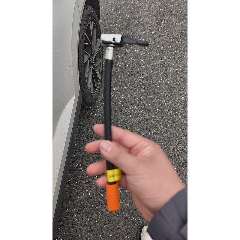 Dual-Screen Digital Display Portable Car Tire Inflator Outdoor Emergency Handheld Wireless Charging Car Air Pump P07