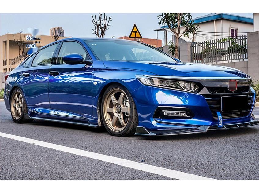 10e Generatie Accord Inspire Voorlip, Sideskirts, Achter- & Boven Spoilers, Louvers & Voorste Splitter Kit