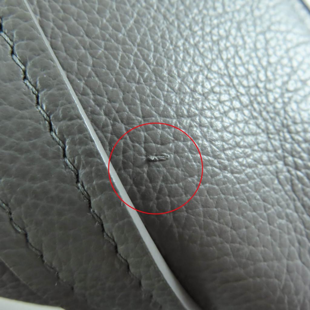 Great BALENCIAGA Tote Bag Everyday North South Small gray leather Women 672791 Used