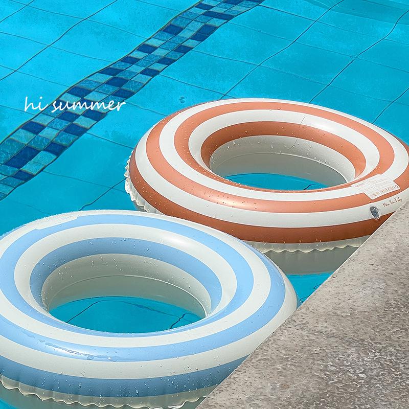 INS Inflatable Swim Ring for Kids & Adults - Thickened Underarm Float with Arm Ring for Men & Women