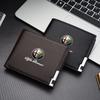 Heren Autoportemonnee Opbergportemonnee Met Kaarthouder Rijbewijs Voor Alfa Romeo GT Stelvio F1 Brera Volante Tonale Gloria Disco Accessoires DX0