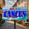 D FlatRetro Industrial Aluminum Wall Sign for HomeBarCaf Featuring a Vintage Cancun Design for Decorative Purposes Only