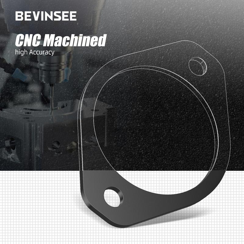 BEVINSEE Steel Rear Strut Tower Shock Mount Reinforcement Set for BMW E46 E36 E30 Z3 Z4 323 325 328 M3, Replace for 33526772864