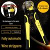 8-Inch Multi-Function Electrician Pliers & Automatic Wire Stripper Toolset