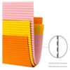 JongIeNara Wellpappe Buntpapier Set - 12 Farben, 12 Blatt