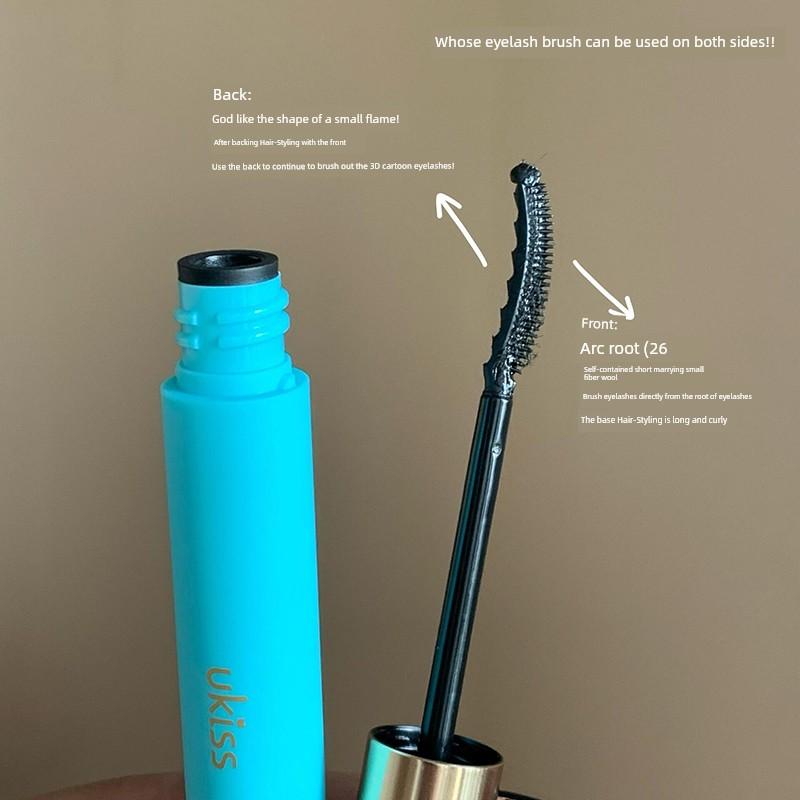 Always Useful! Ukiss Upgraded New Version of Small Flame Eyelash Base Cream Long-Lasting Curling Not Collapse Waterproof Not Knot
