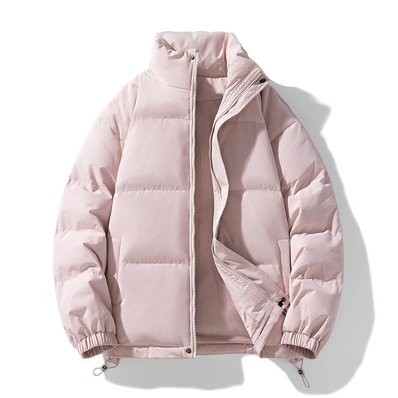 Cold-proof Stand Collar Cotton Jacket for Autumn and Winter Cotton Jacket for Men Versatile Fashion Thickened Cotton Jacket for Men