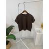 C S In The Room Semi Crop ShorT Sleeve T ShirT 5Color