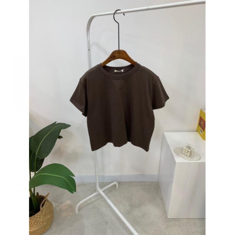 C S In The Room Semi Crop ShorT Sleeve T ShirT 5Color