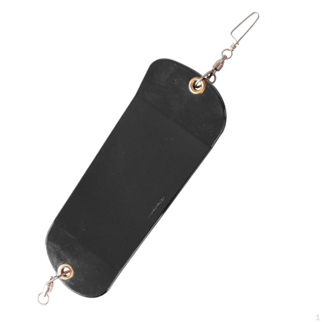 Angeln Tauchen Bord Flasher Bequem Taucher Platte Fisch Zieht Lampe Trolling Köder für