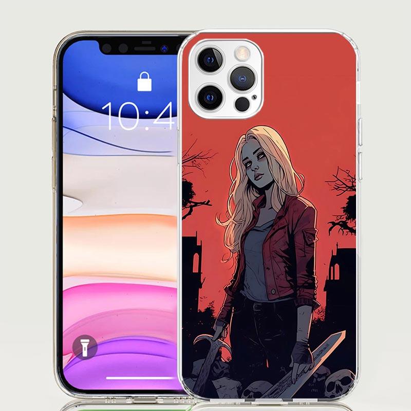 The Vampire Slayer Buffy Phone Case For iPhone 17 Air 16 15 Plus 11 14 Pro Max 13 Mini 12 7 8 + SE Pattern Art Customized Cover