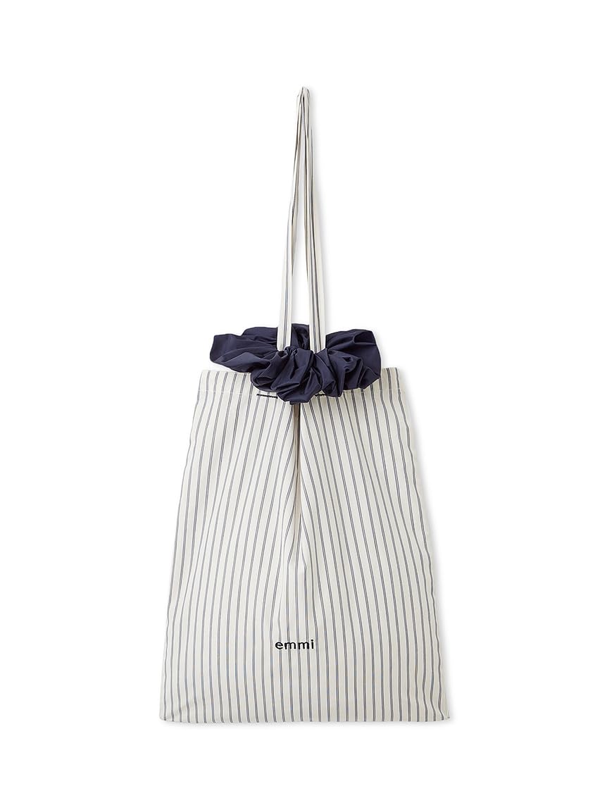 Logo Tote Bag with Scrunchie 13WGB261309 WHT Free Size [Emi] Women s белый