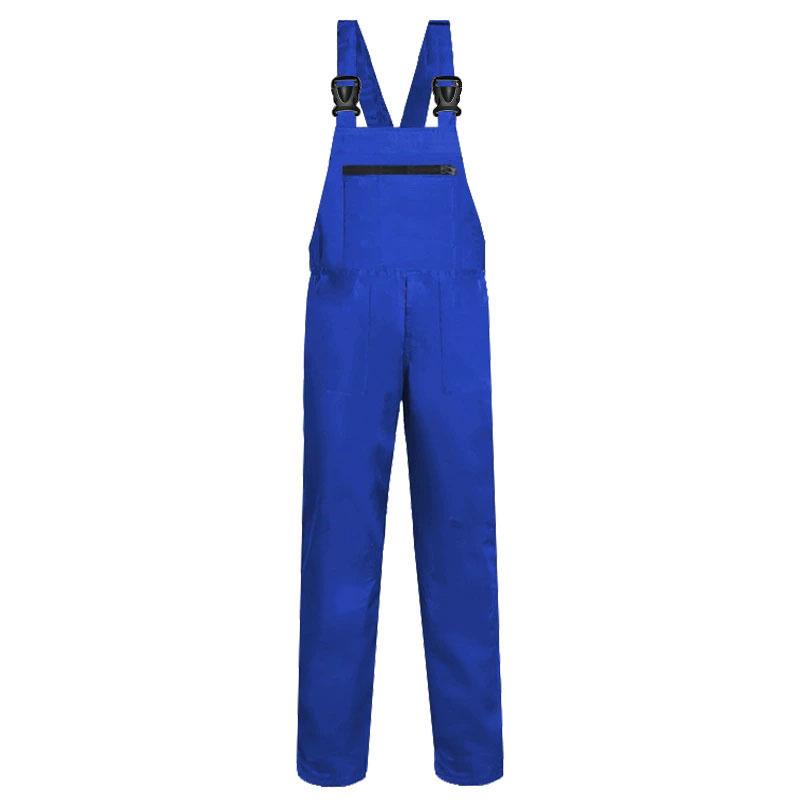 Japanese Fashion Unisex Pure Cotton Multi-Pocket Overalls with Custom Printing