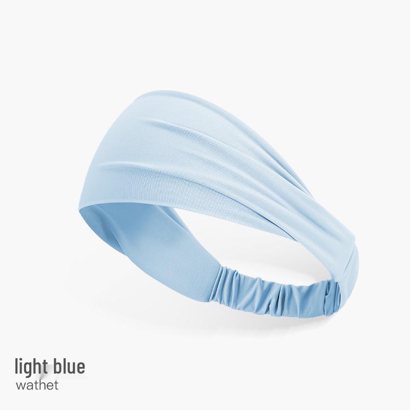 Summer Sports Breathable Sweat-Wicking Headband for Running & Cycling