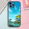 China Solar Terms Silicone Soft Phone Case For IPhone17 16 15 14 13 12 11 Pro Max Plus X XR SE Cover