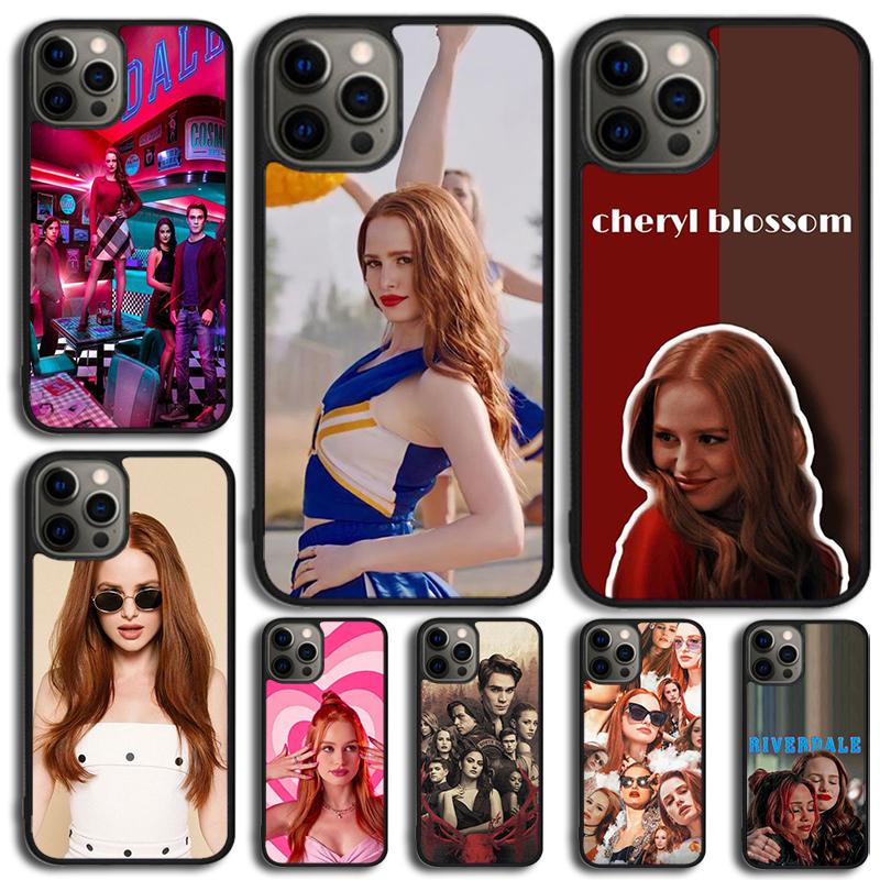 Cheryl Blossom Riverdale Phone Case For iPhone 17 Air 15 16e 14 13 Pro Max Coque 12 11 Pro Max PLUS Cover