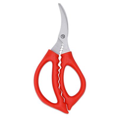 Elbow Stainless Steel Sharp Blade Kitchen Shrimp Clippers Remove Shrimp String Peel  Household Seafood Scissors