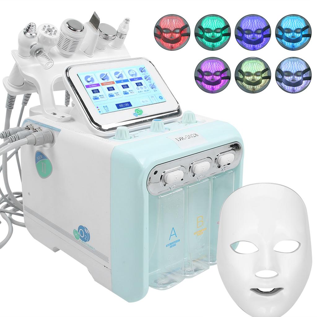 Hydrogen Oxygen Water Oxygen Injector Facial Skin Rejuvenation Beauty MachineEU Plug 220V