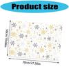 Festival Cartoon Reindeer Design Wrapping Sheets User Friendly Recyclable Paper For Christmas Parties Decorations