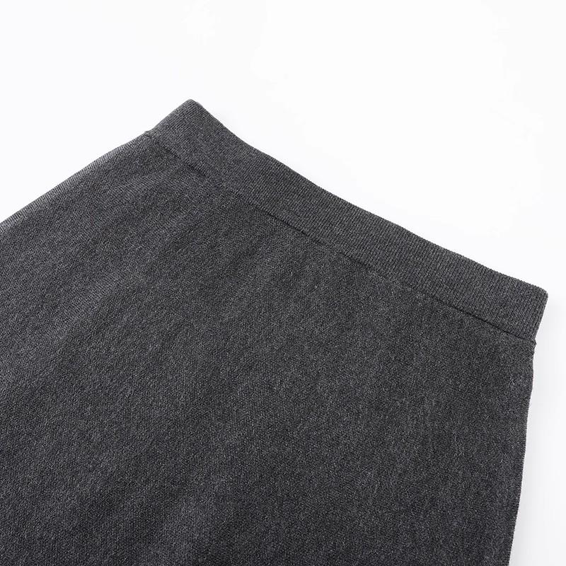 2025 Autumn/Winter High-Waisted Slimming A-Line Skirt