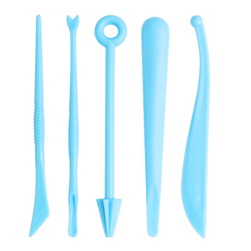 5-Piece Clay Sculpting Tool Set for DIY Handcraft and Modeling 5-Piece Set