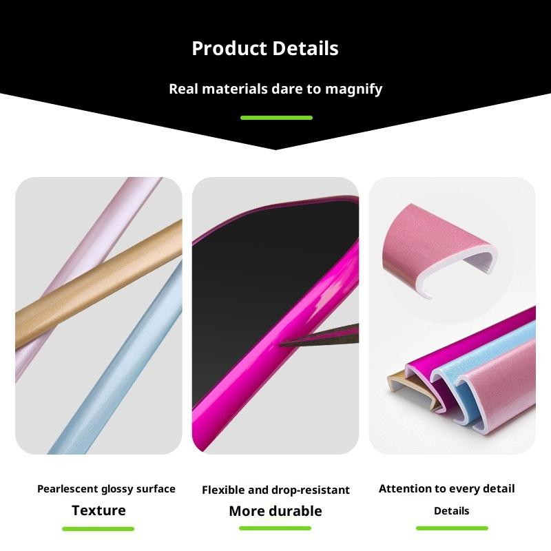 Pickleball Paddle Protection Tape-Paddle Head Edge Guard-Racket Edge Protection Tape-Fit Perfectly Curved Edge Easy Application