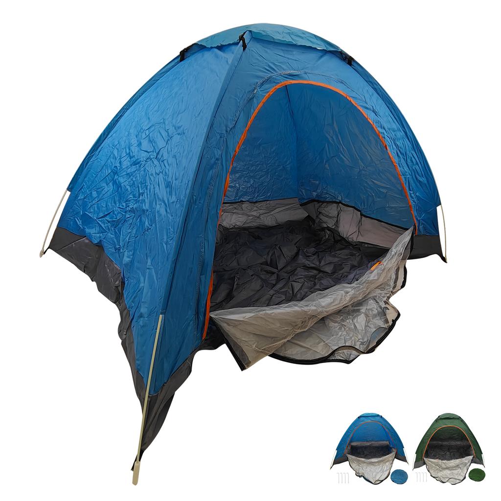 Automatic Outdoor Camping Tent Fly Proof Rainproof Easy Setup Beach Tent for 2-3 Person with Single 