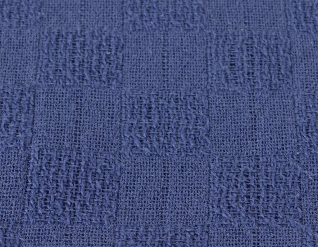 Iris Ohyama Bath Towel, Gauze, Mini, Blue, TGZ-5010